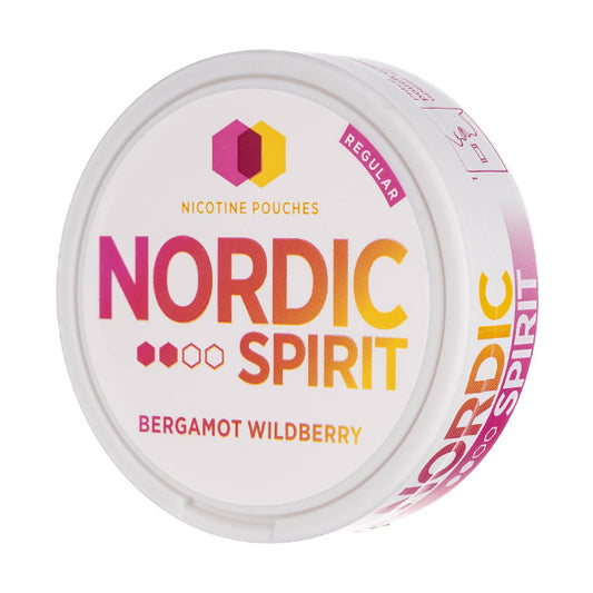 Nordic Spirit - Bergamot Wildberry Standard Nicotine Pouches (6mg)