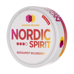 Nordic Spirit - Bergamot Wildberry Standard Nicotine Pouches (9mg)