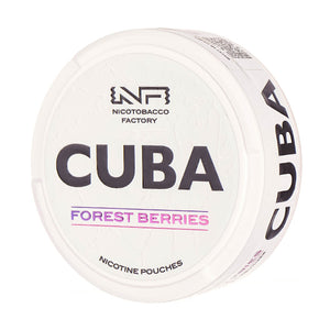 Cuba White - Forest Berries Nicotine Pouches (16mg)