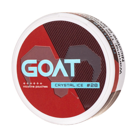 Crystaol Ice Extra Strong Nicotine Pouches by GOAT