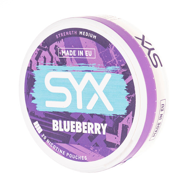 elfbar elfa kaufen SYX Blueberry Nicotine Pouches 6mg | Medium Strength