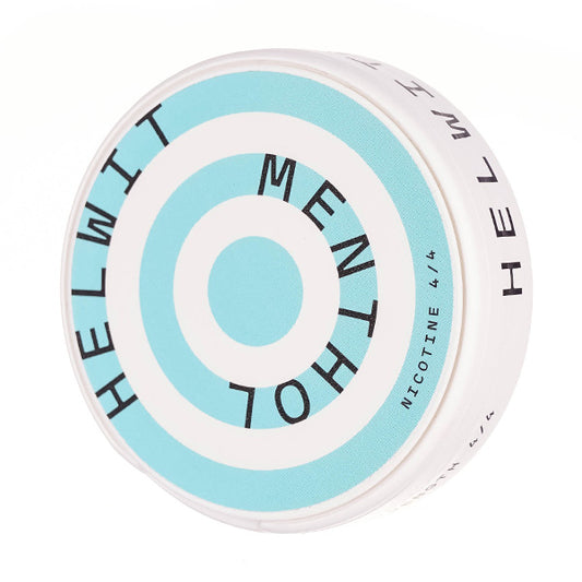 Menthol 4/4 Nicotine Pouches by Helwit