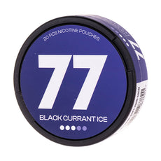 Blackurrant Ice Nicotine Pouches by 77 Ghost