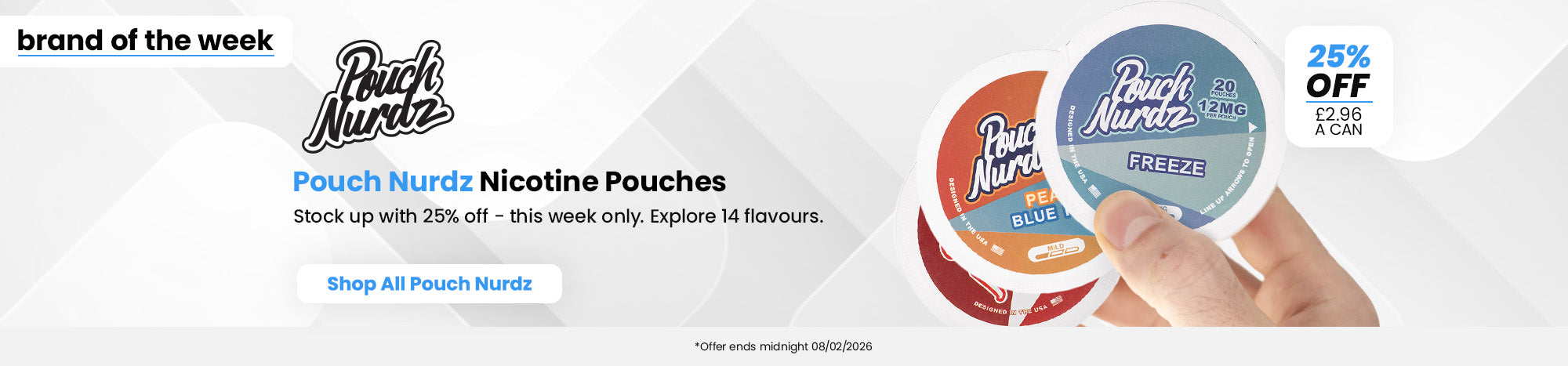 Shop the Pouch Nurdz 25% off deal