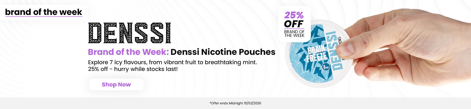 Shop the Denssi 25% off offer