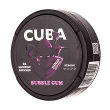 Cuba Ninja - Bubblegum Nicotine Pouches (30mg)