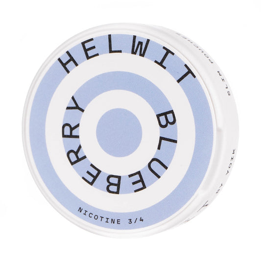 Blueberry 3/4 Nicotine Pouches by Helwit