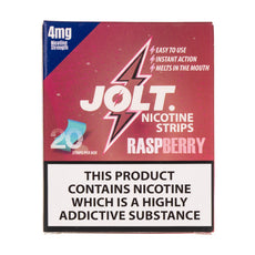 JOLT - Raspberry Nicotine Strips (4mg)