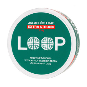 Jalapeno Lime Extra Strong Nicotine Pouches by Loop