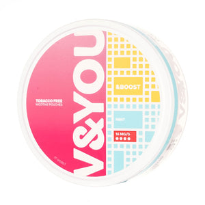 V&YOU - Mint &Boost Nicotine Pouches