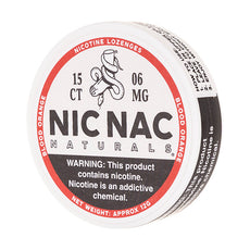 Nic Nac Naturals - Blood Orange Nicotine Lozenges (6mg)