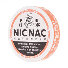 Nic Nac Naturals - Grapefruit Nicotine Lozenges (6mg)