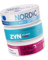 Nicotine pouch brands available at Alternix
