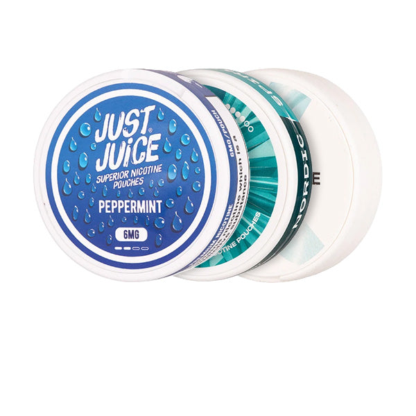 Peppermint Flavoured Nicotine Pouches