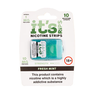 It's - RIPS Fresh Mint Nicotine Strips (1mg)