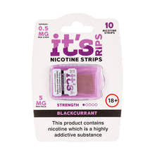 It's - RIPS Blackcurrant Nicotine Strips (0.5mg)