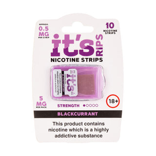 It's - RIPS Blackcurrant Nicotine Strips (0.5mg)