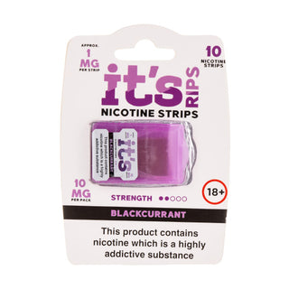 It's - RIPS Blackcurrant Nicotine Strips (1mg) 