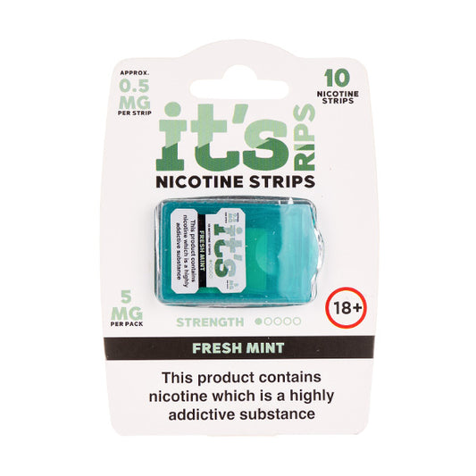 It's - RIPS Fresh Mint Nicotine Strips (0.5mg)