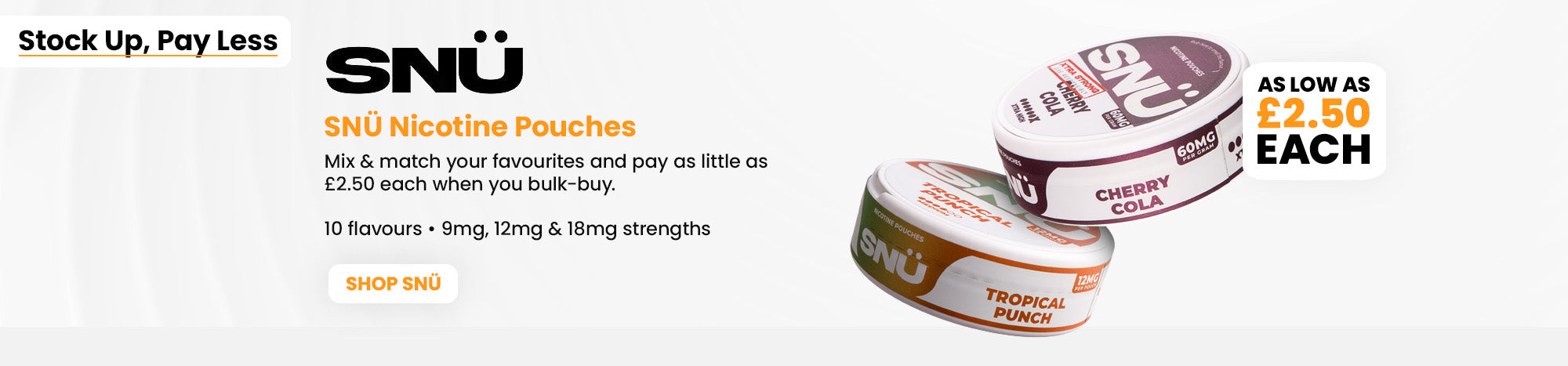 SNU Pouches - Buy more, save more