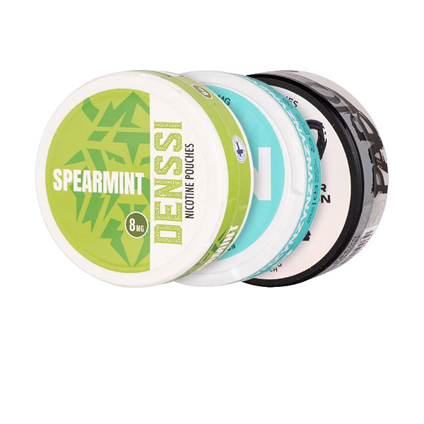 Spearmint Flavoured Nicotine Pouches