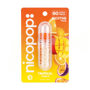 Nicopop - Tropical Nicotine Pearls (8mg)