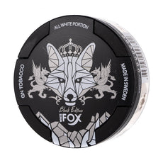 Black Nicotine Pouches by White Fox