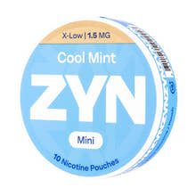 Zyn - Cool Mint Mini X-Low 10 Pack (1.5mg)