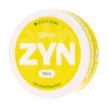 Citrus Mini Medium Nicotine Pouches by Zyn