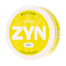 Citrus Mini Medium Nicotine Pouches by Zyn